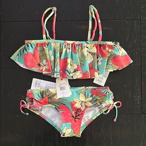 NWT Billabong Girls Bikini Set - Size 8